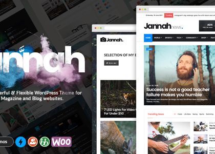 Jannah - WordPress News Magazine Blog & BuddyPress Theme (News / Editorial)