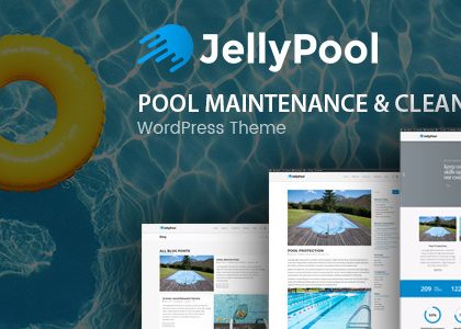 JellyPool - Pool Maintenance & Cleaning WordPress Theme (Business)