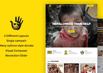 CharityHeart - Charity | Single Charity | Crowdfunding | Nonprofit Responsive WordPress Theme (Charity)