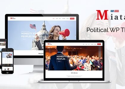 Miata – Political WordPress Theme (Political)