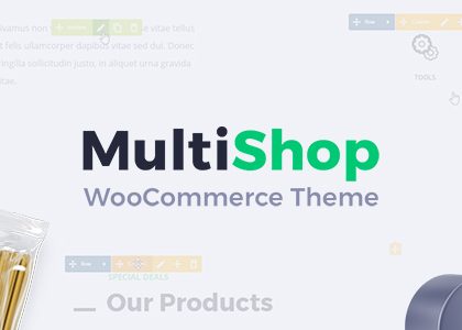 MultiShop - Universal WooCommerce Store Theme (WooCommerce)