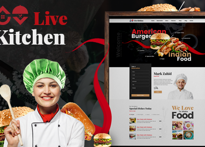 Livekitchen | Restaurant Cafe WordPress Theme (Restaurants & Cafes)