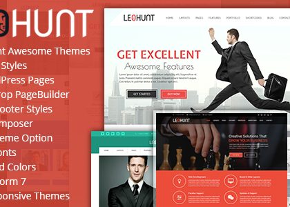 LeoHunt - Responsive Multi-Purpose WordPress Theme (Business)
