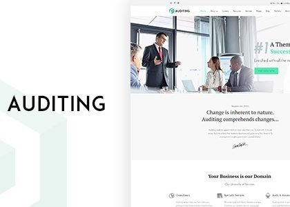 Auditing | Tax, Auditing WordPress Theme (Business)