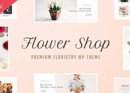 Flower Shop - Florist Boutique & Decoration Store WordPress Theme (WooCommerce)