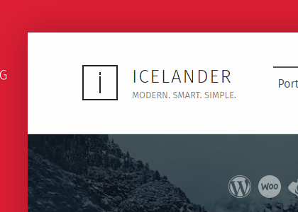 Icelander - Accessible Business Portfolio & WooCommerce WordPress Theme (Portfolio)