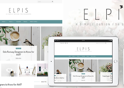 Elpis - A Simple Design For Bloggers (Personal)