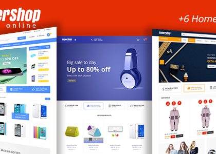 Super Shop - Market Store Responsive WooCommerce WordPress Theme (WooCommerce)